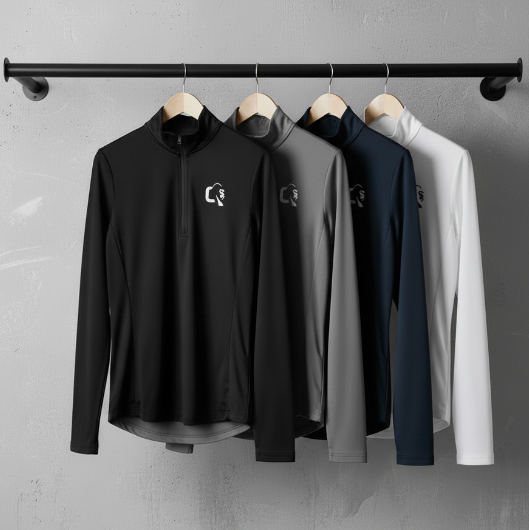 Alpha Femme-Zip Pullover