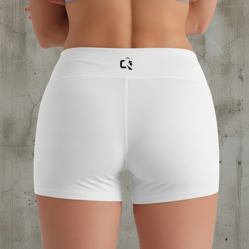 Savage White Women's Shorts